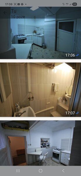 Mitropolie, apartament 3 camere, demisol inalt.